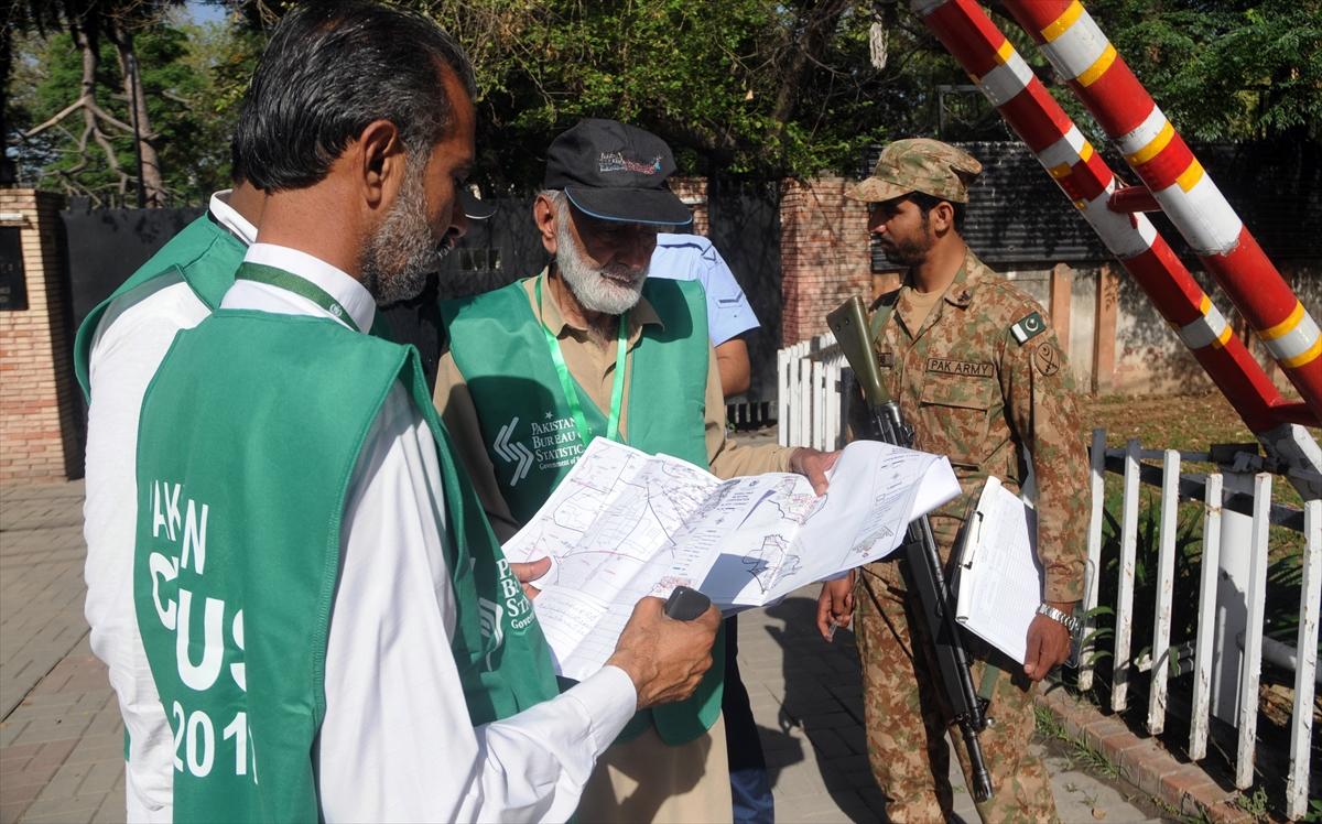 Pakistan'da 19 yıl aradan sonra ilk nüfus sayımı