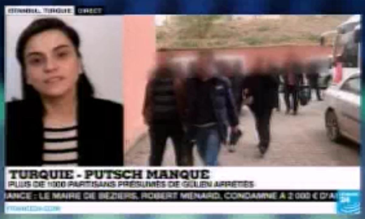 Türk muhabirlerin Türkiye'yi karalama çalışmaları