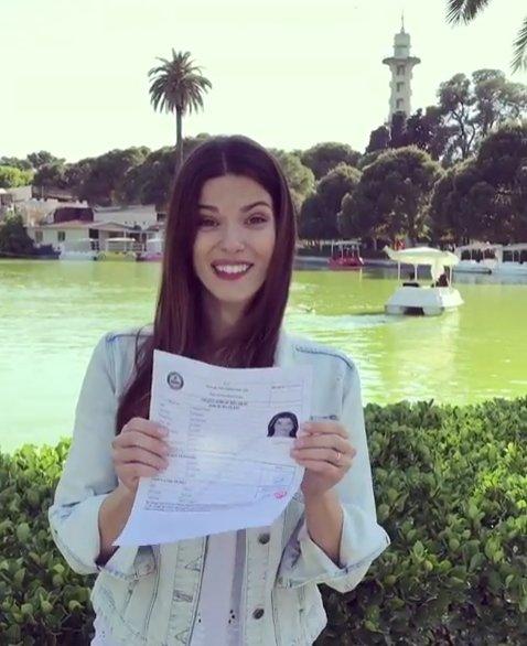 Brezilyalı model Türk vatandaşı oldu