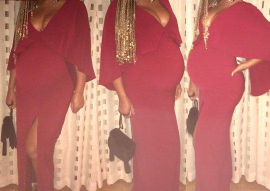 Hamile Beyonce yeni bir fotoğraf paylaştı