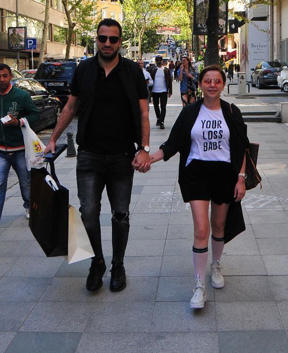 Merve Özbey ile sevgilisi arasındaki boy farkı