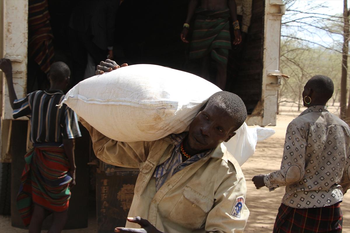 TİKA'dan Kenya'ya gıda yardımı