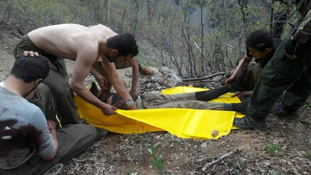 Tunceli'de teröristlere cesetleri toplatıldı