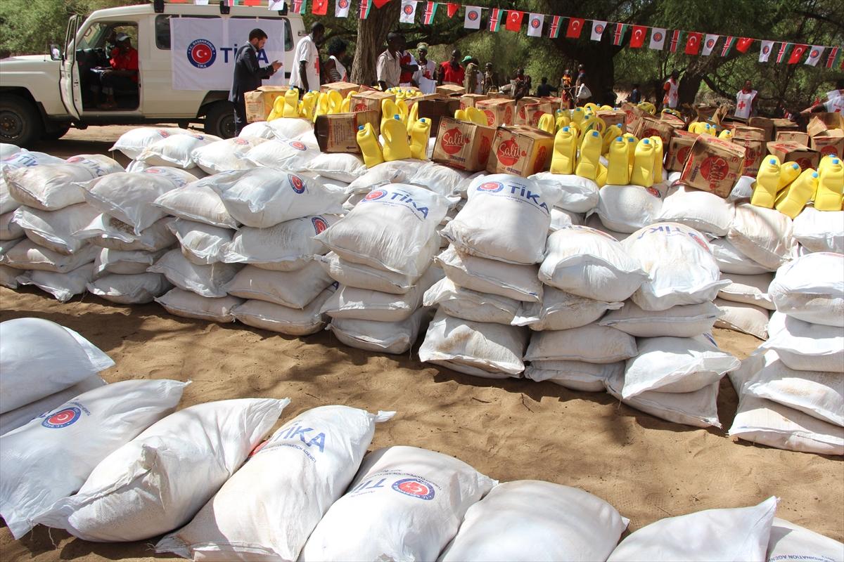 TİKA'dan Kenya'ya gıda yardımı
