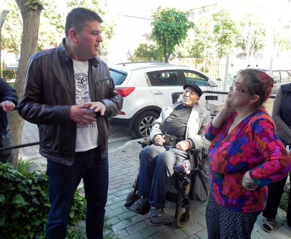 Selahattin amcanın engelli asansörü sevinci