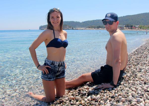 Kemer'e Rus turist akını