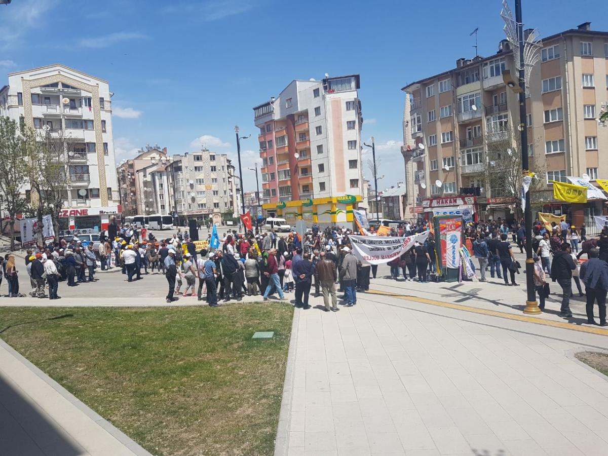 Yurt genelinde 1 Mayıs kutlamaları