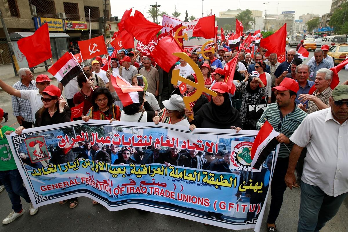 Irak'ta 1 Mayıs kutlaması