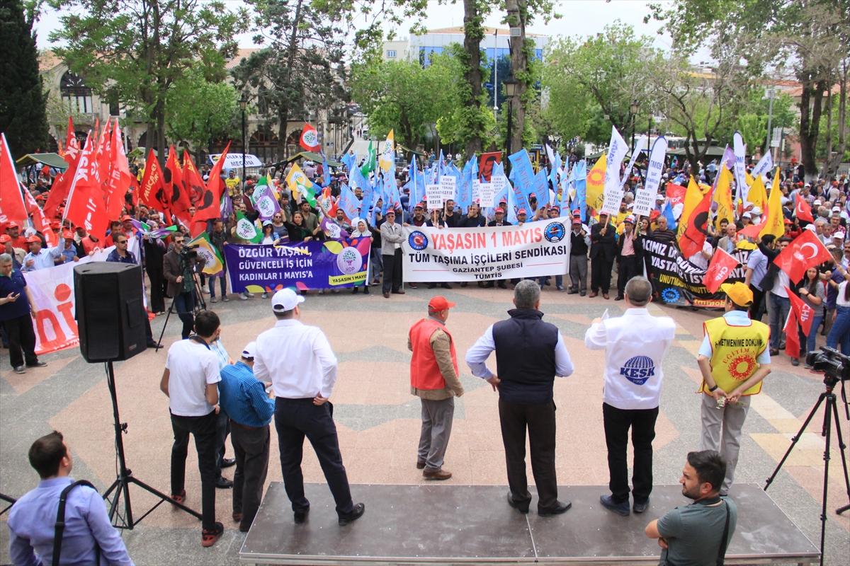 Yurt genelinde 1 Mayıs kutlamaları