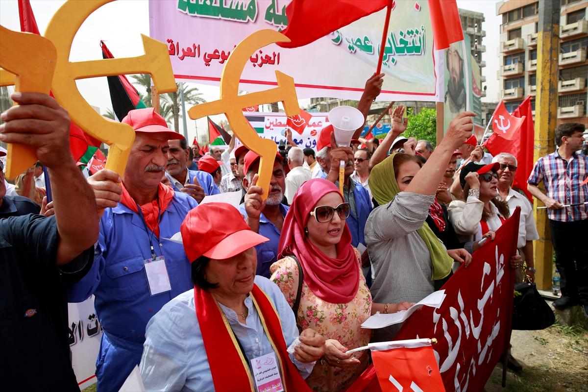 Irak'ta 1 Mayıs kutlaması