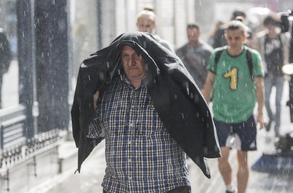 İstanbul'da aralıklı sağanak yağmur