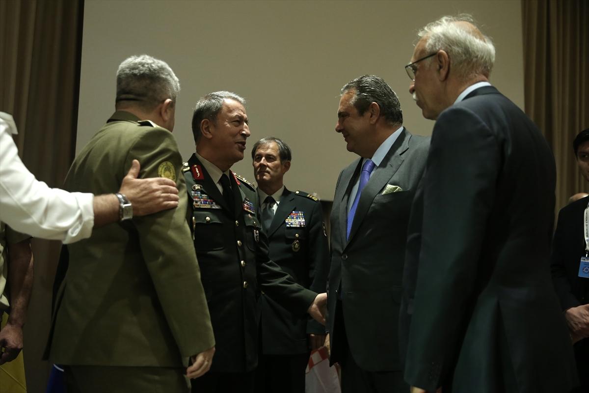 Orgeneral Hulusi Akar Atina'da