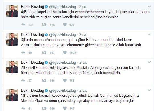 Bekir Bozdağ'dan Emre Uslu'ya sert sözler