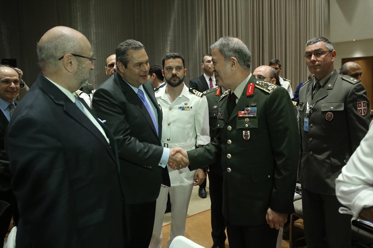 Orgeneral Hulusi Akar Atina'da