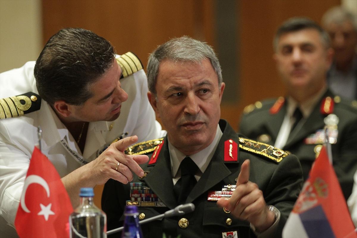 Orgeneral Hulusi Akar Atina'da
