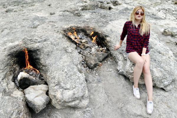 Antalya'daki Yanartaş'ta doğalgaz müjdesi