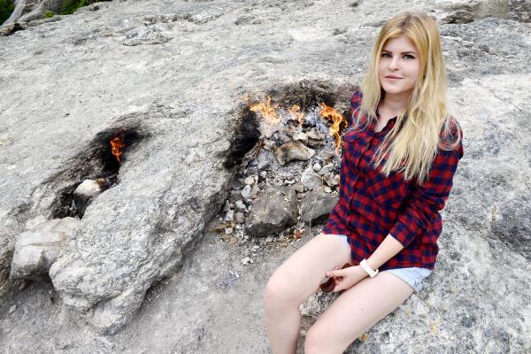 Antalya'daki Yanartaş'ta doğalgaz müjdesi