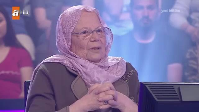 Kim Milyoner Olmak İster'de yaşlı teyzeden rekor kazanç
