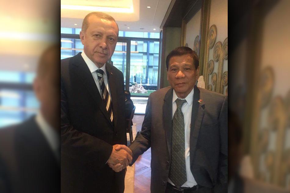 Çin'de Erdoğan-Duterte görüşmesi