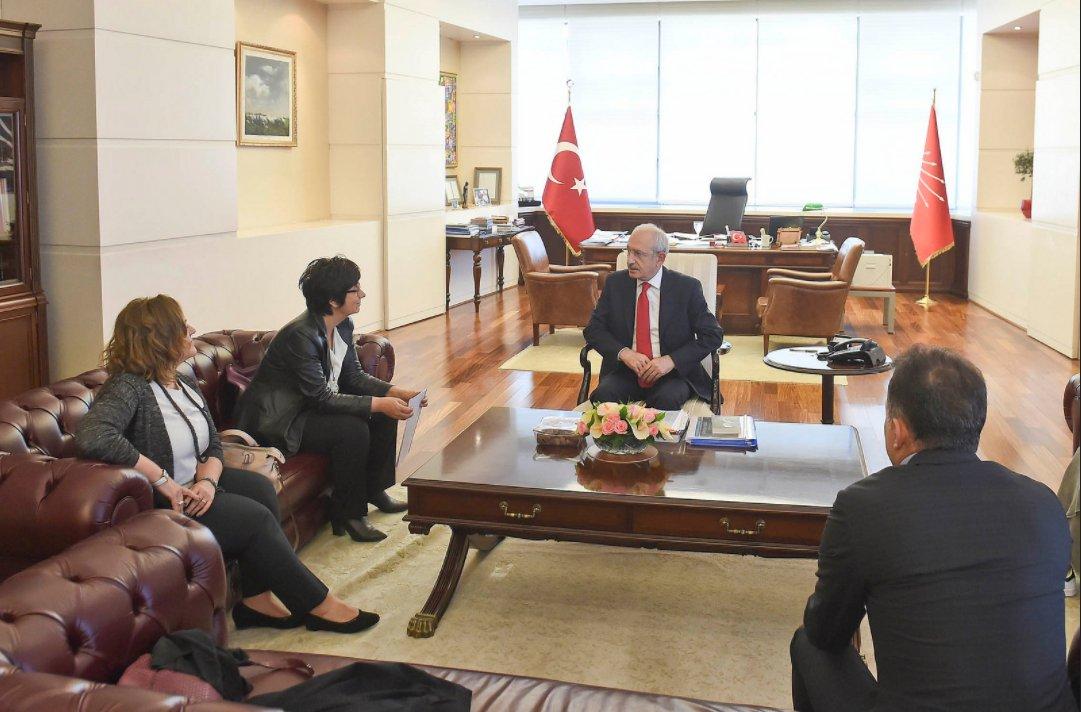 Mimarlar Odası'ndan Kılıçdaroğlu'na ziyaret