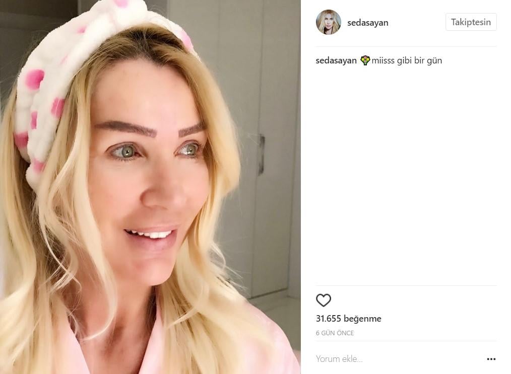 Seda Sayan'ın günaydın fotoğrafları