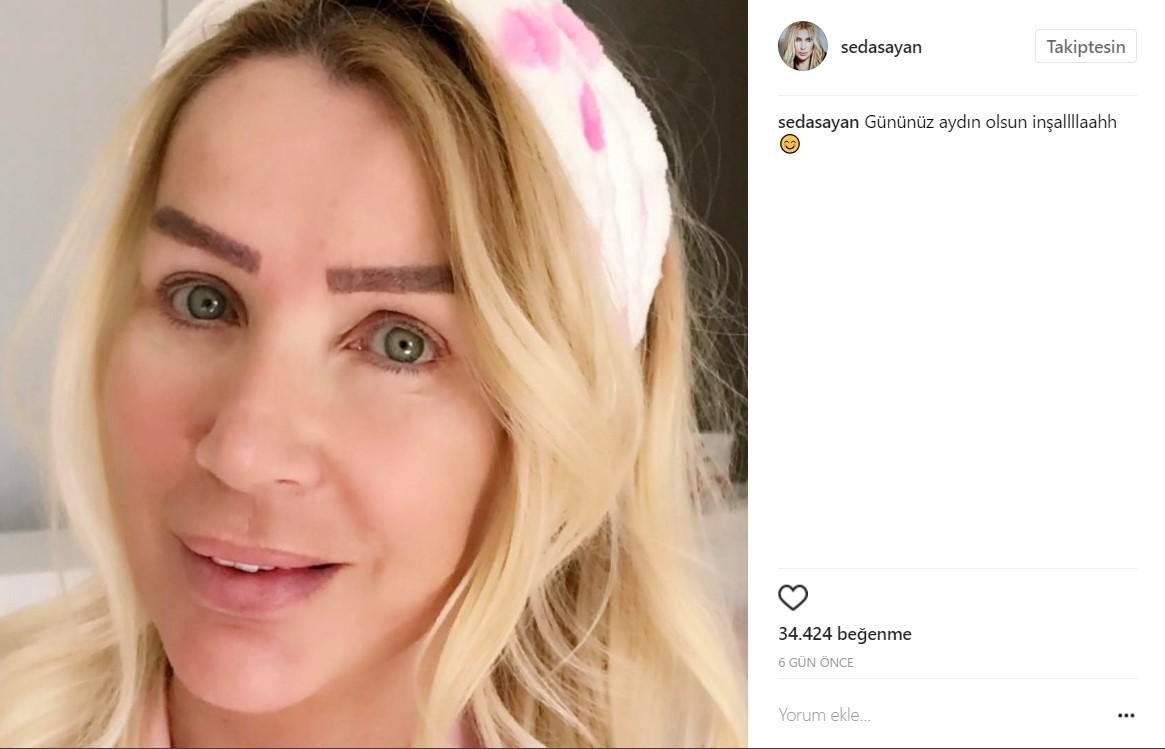 Seda Sayan'ın günaydın fotoğrafları