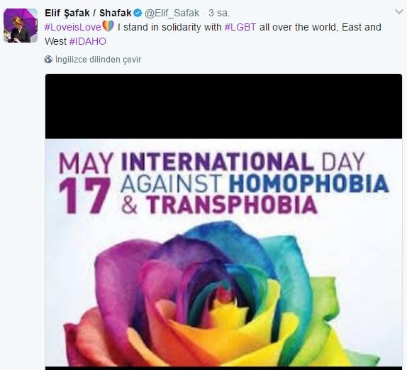 Elif Şafak gerçek gündemine döndü