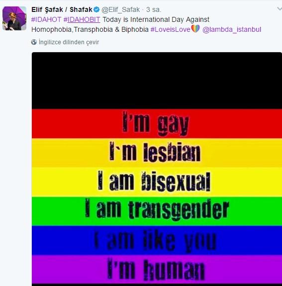 Elif Şafak gerçek gündemine döndü