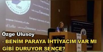 Özge Ulusoy: Mankenler fakirlerle mi çıksın