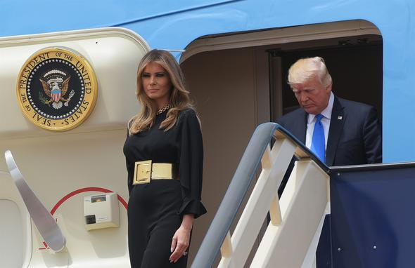 Melania Trump'ın Arabistan hassasiyeti