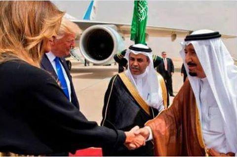 Melania Trump'ın Arabistan hassasiyeti