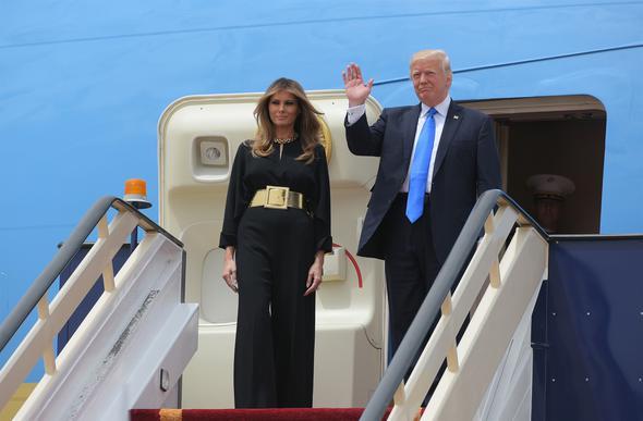 Melania Trump'ın Arabistan hassasiyeti