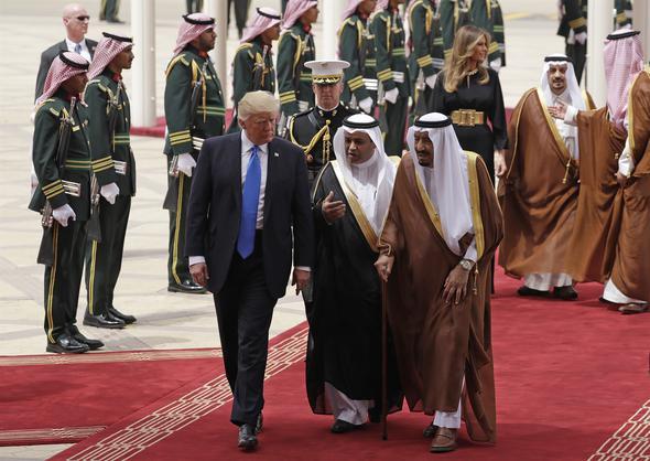 Melania Trump'ın Arabistan hassasiyeti
