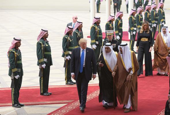 Melania Trump'ın Arabistan hassasiyeti