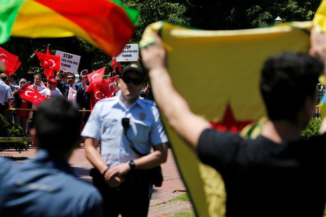 Washington Türk Büyükelçilik konutu önünde aslında neler yaşandı