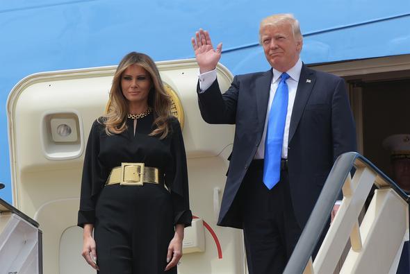 Melania Trump'ın Arabistan hassasiyeti