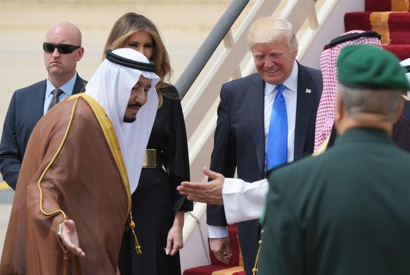 Melania Trump'ın Arabistan hassasiyeti