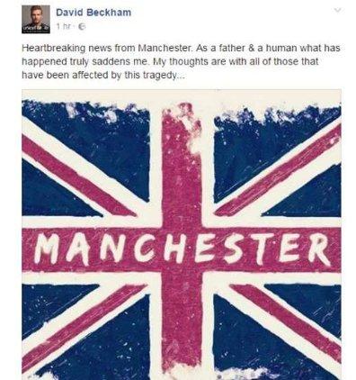 David Beckham'dan Manchester paylaşımı