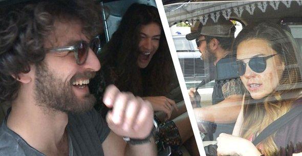 Aslı Enver eski eşiyle pişti oldu