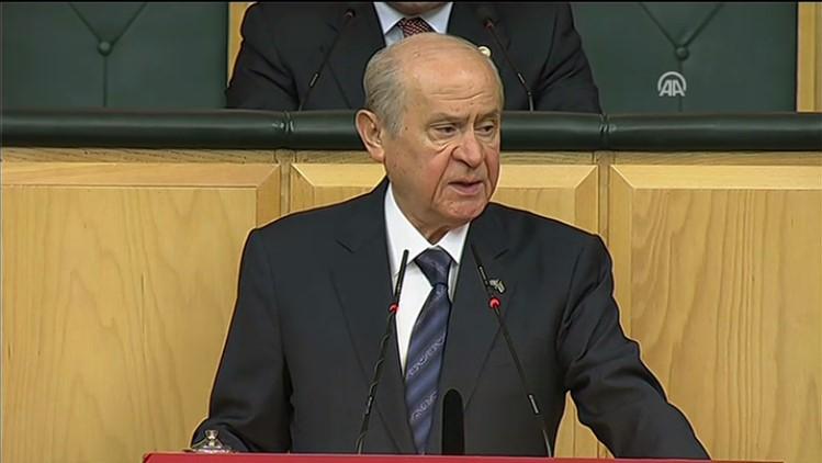 Devlet Bahçeli'nin TBMM'deki grup konuşması