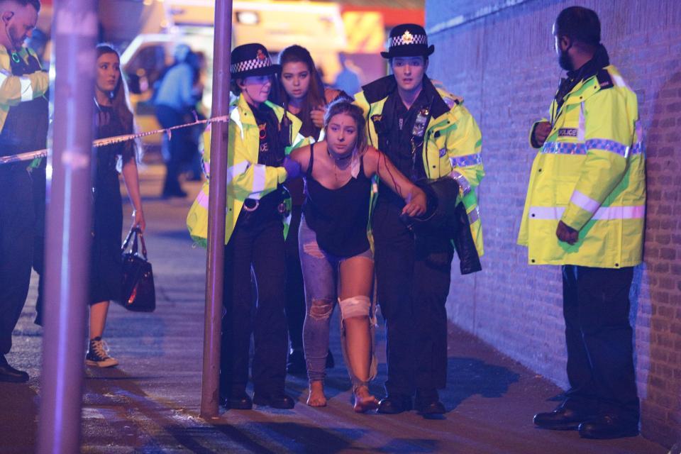 Manchester Arena'da patlama sonrası ilk görüntüler