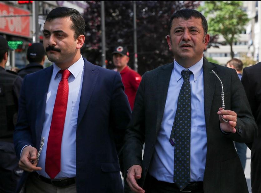 CHP'li vekiller volta eyleminde