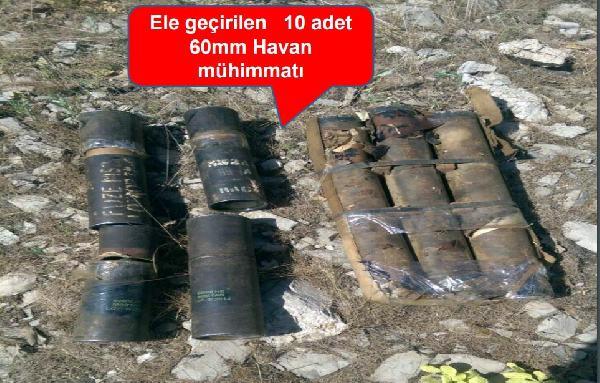 Uludure'de PKK'ya ait ABD yapımı füze bulundu