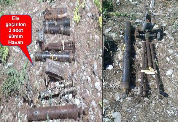 Uludure'de PKK'ya ait ABD yapımı füze bulundu