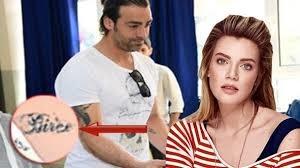 Sarp Levendoğlu'na Derya Şensoy'dan dövme resti