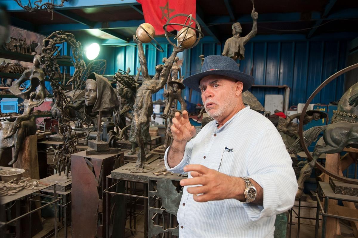 Tunuslu sanatçıdan Cumhurbaşkanı'na hediye