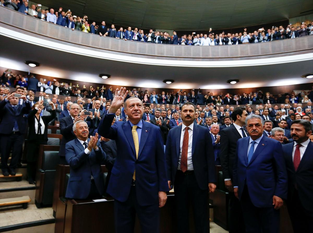 Cumhurbaşkanı AK Parti grup toplantısında