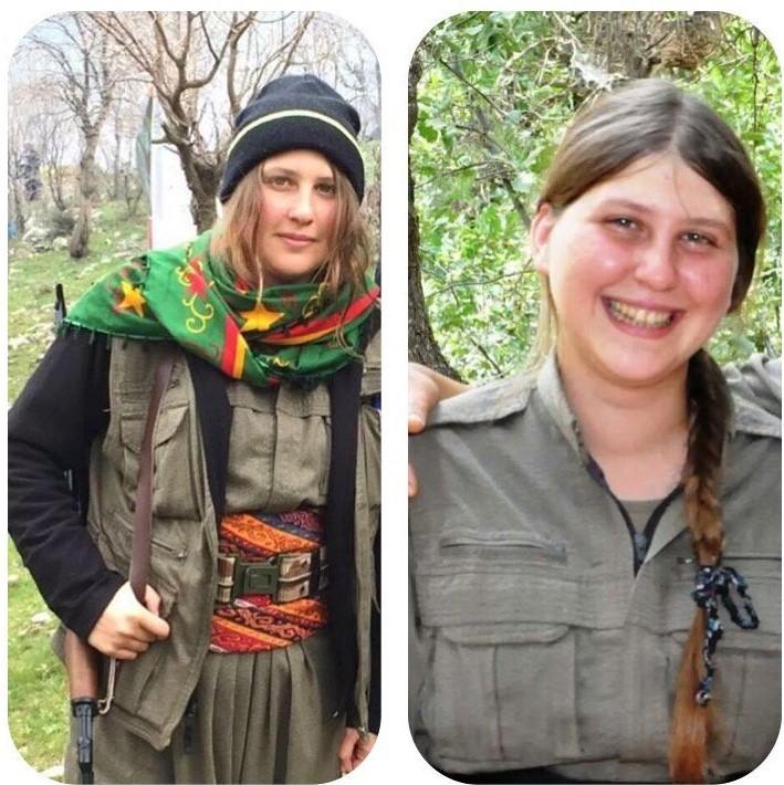 Kırmızı fularlı kız Rakka'da öldürüldü