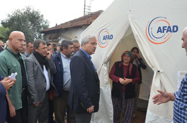Manisa'da deprem çadırlarının sayısı 180'e yükseldi