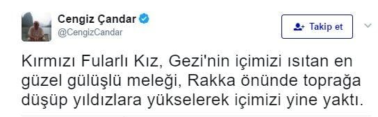 PKK'lı Ayşe Deniz Karacagil'in ölümü Cengiz Çandar'ı üzdü